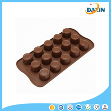 Moule de chocolat durable durable de silicone de conception de mode de BPA